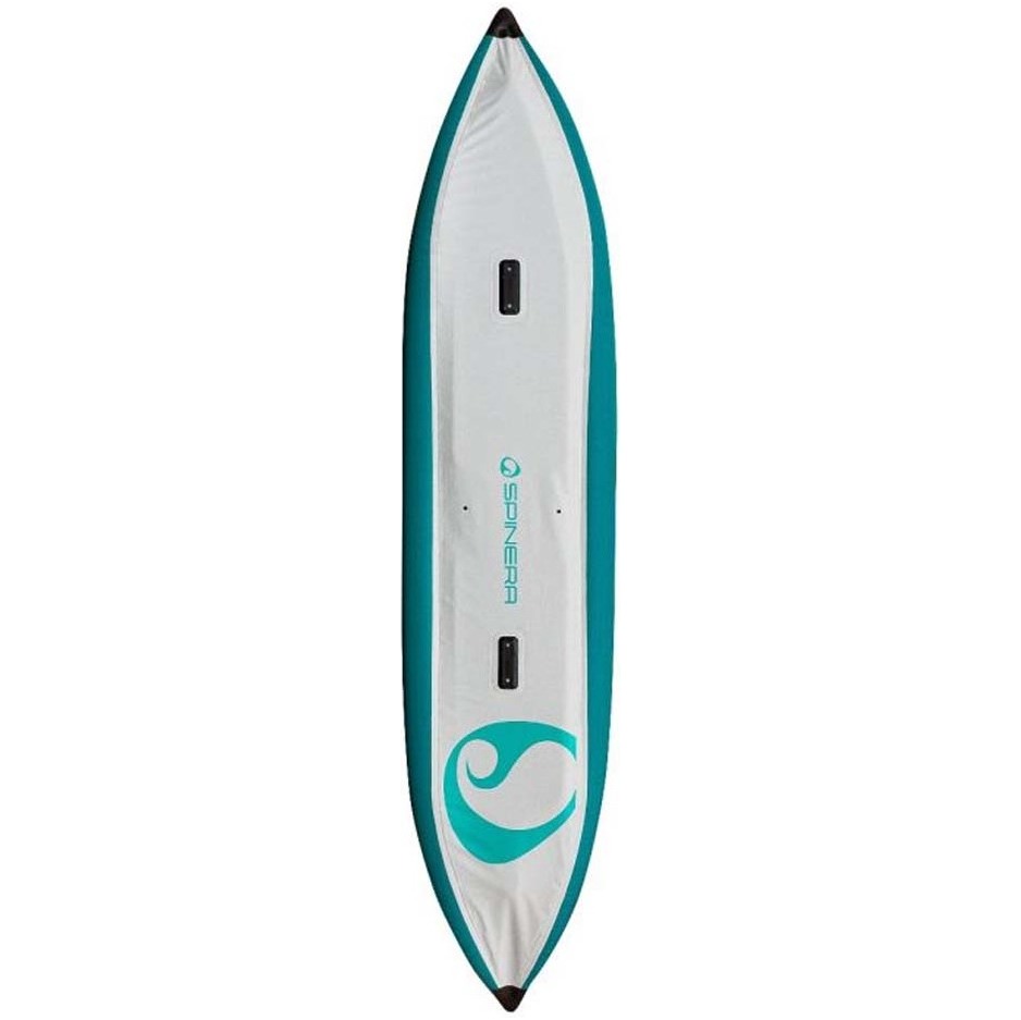 Spinera Hybris 410 HDDS 2 Person Inflatable Kayak Package Including Bag, Fins & 2 Seats